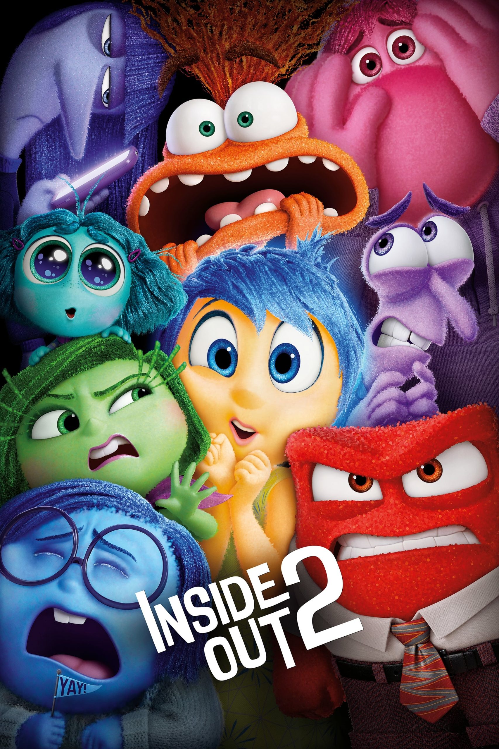 Poster de la película "Inside Out 2"